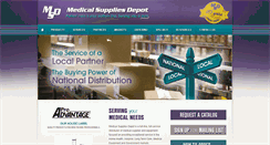 Desktop Screenshot of msdepot.com